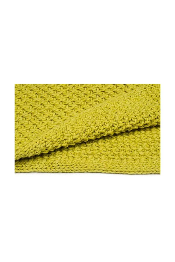 styleBREAKER Écharpe loop en maille avec un motif tricoté épais, foulard tube en maille grossière unie, unisexe 01018157, cou