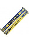 Generisch UKRAINE Écharpe en tricot pour lEurope de football, bleu/jaune, L