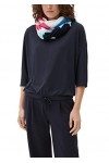 s.Oliver Snood Tour de Cou, Blue, Taille Unique aux Femmes