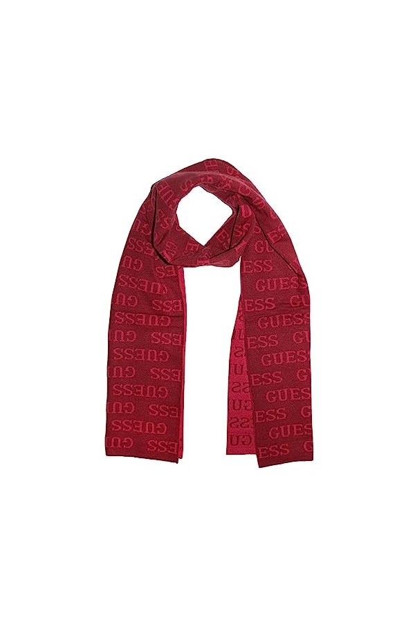 GUESS AW9075WOL03 Écharpe Bordeaux TU, bordeaux, taille unique