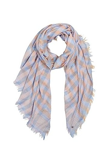 ESPRIT 043ea1q307 Écharpe Tendance, 435/bleu Pastel, Taille Unique Femme