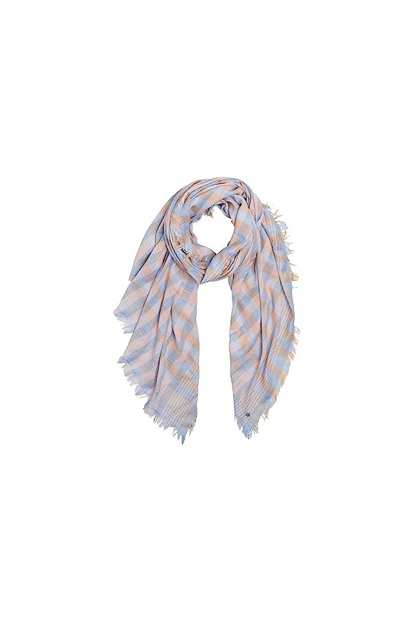 ESPRIT 043ea1q307 Écharpe Tendance, 435/bleu Pastel, Taille Unique Femme
