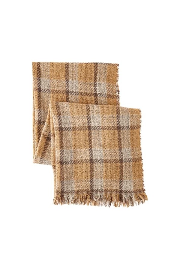 United Colors of Benetton ÉCHARPE 6GVPD5314, Beige 907, OS Lot de 2 Femme