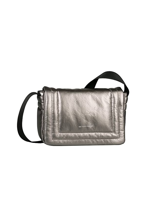 TOM TAILOR Jody, Sac bandoulière Femme, Argent Vieilli, Taille Unique