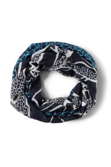 Street One A572243 Écharpe Tubulaire, Bleu foncé, A Femme