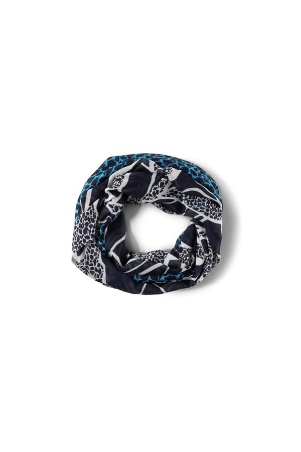 Street One A572243 Écharpe Tubulaire, Bleu foncé, A Femme