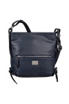 TOM TAILOR Elin Vintage, Sac bandoulière Femme, Bleu foncé, Taille Unique