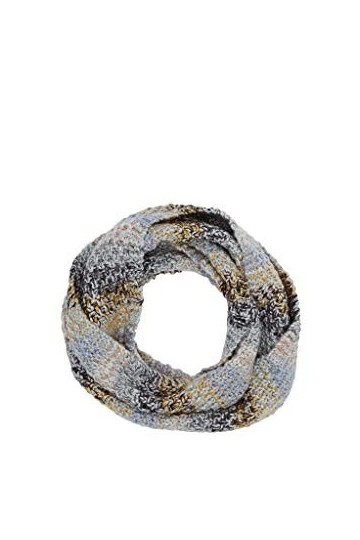 s.Oliver 38.899.91.3624 Echarpe, Bleu Blue Knit 59 x 1 , Taille Unique Femme