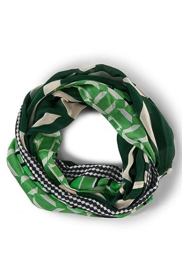 Street One A572209 Écharpe Tube, Vert Doux, A Femme