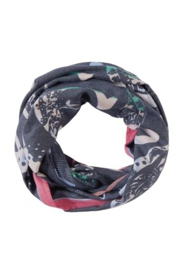 Cecil B572230 Écharpe Tubulaire imprimée, Bleu Ciel de Nuit, A Femme