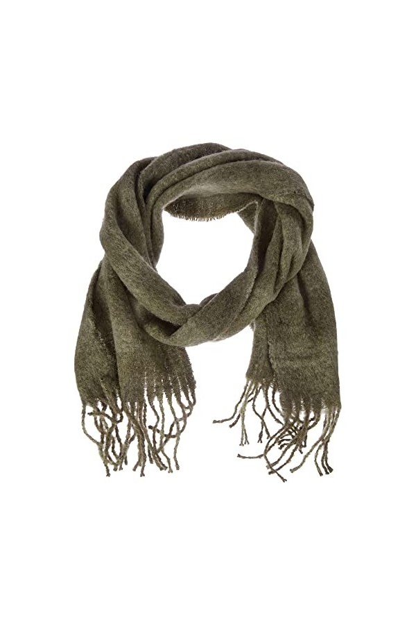 ONLY ONLSIDSEL Wool Scarf CC Echarpe, Cashmere/détail : écusson à Boutons, Taille Unique Lot de 30 Femme