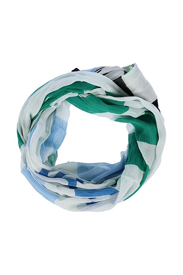 s.Oliver écharpe à Boucle, Crème | Multicolore, 1 Femme