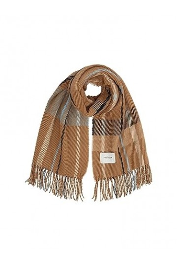 TOM TAILOR 1037729 Écharpe, 32171-Blush Mahogany, Taille Unique Femme