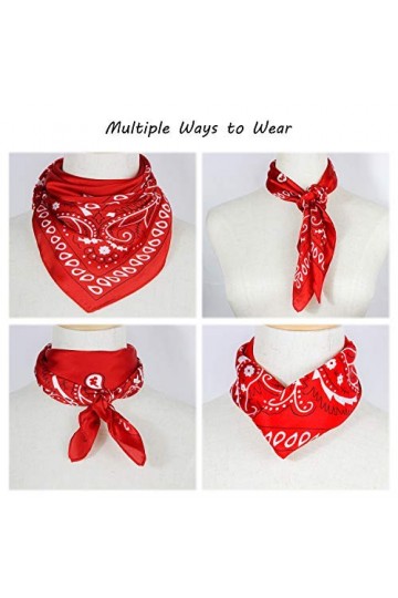 Foulard Bandana En Soie Paisley Pour Hommes Femmes Foulards Chapeaux Carré Rouge Écharpe Mode Accessoire De Cou De Cheveux, S