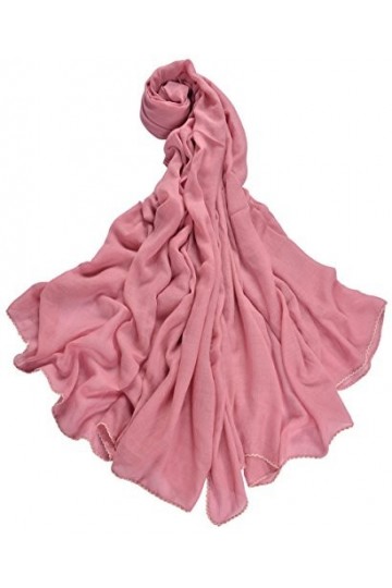 Etole écharpe XXL pour Femme Uni en viscose dans différents couleurs et tailles - rose - XXL