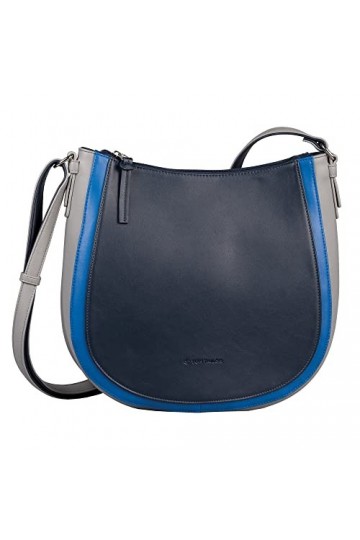 TOM TAILOR Miria, Sac à bandoulière Femme, Bleu mélangé, Taille Unique