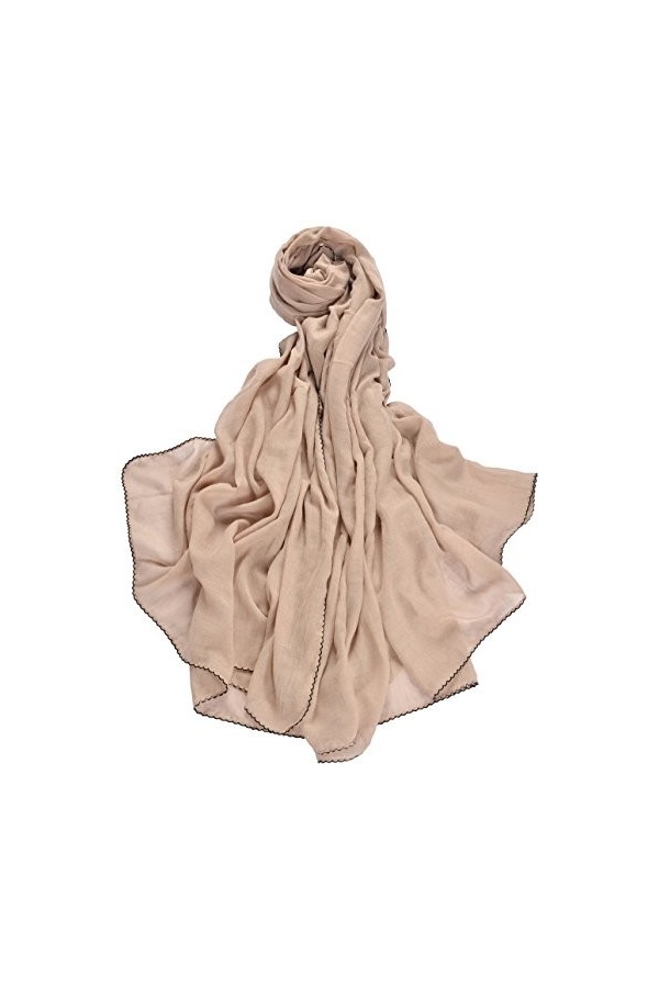 Etole écharpe XXL pour Femme Uni en viscose dans différents couleurs et tailles - rose - XXL