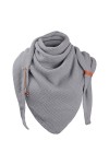 Xnova Triangle Écharpe Femme Hiver Automne, Foulard Tricoté Chaude et Douce Réchauffante avec Épingle, Grosse Écharpes Chale 