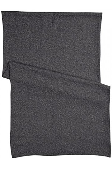 PIECES PCDEBBIE Wool Long Scarf Noos BC Écharpe, Gris foncé mélangé, Taille Unique Femme