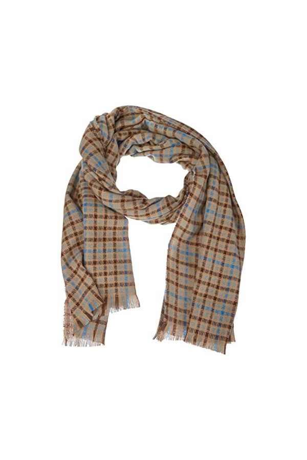 ICHI Iamariana SC Echarpe, 184140/French Blue, Taille Unique Femme