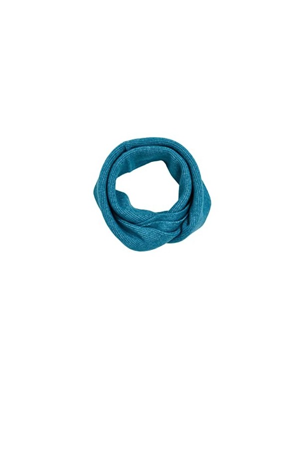ESPRIT 992ca1q304 Écharpe Tendance, 455/Teal Blue, Taille Unique Femme
