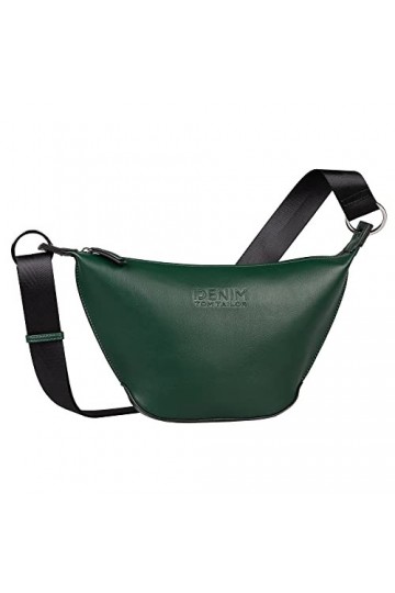 TOM TAILOR Milena, Sac à bandoulière Femme, Vert, M