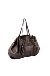 Tom Tailor Molli Shopper pour femme, marron foncé, L, Moderne