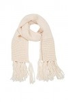 Esprit 101ca1q306 Écharpe de Mode, 110/écru, Taille Unique Femme
