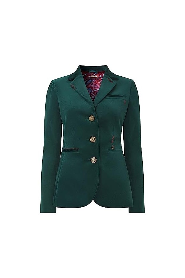 Joe Browns Écharpe surdimensionnée à Pompons à imprimé Floral, Rouge/Multicolore, Taille Unique Femme