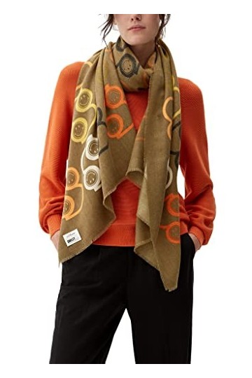 s.Oliver 10.2.17.25.277.2121804 Écharpe, 79D9, 1 Femme
