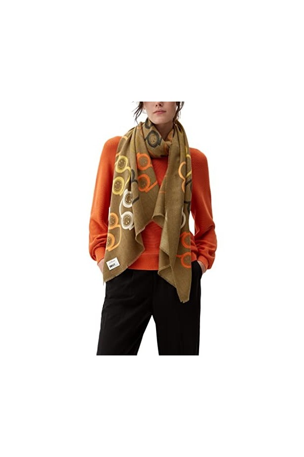 s.Oliver 10.2.17.25.277.2121804 Écharpe, 79D9, 1 Femme