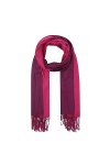 Ever Bloom Écharpe Femme 2 Couleurs Frange Longue Echarpe pour Hiver Automne Foulard Chaud et Élégant Foulards Femmes Filles 