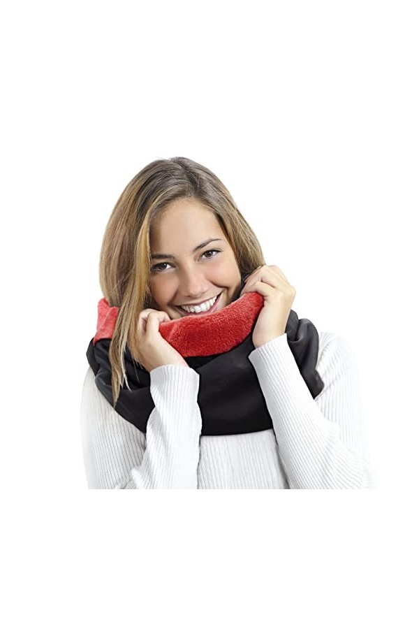 Écharpe chaude à capuche imperméable pour homme et femme - Coupe-vent - Pour le ski - Pour lextérieur - Cagoule de jogging, 