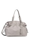 Tom Tailor Paola Shopper pour femme, gris clair, L, Moderne