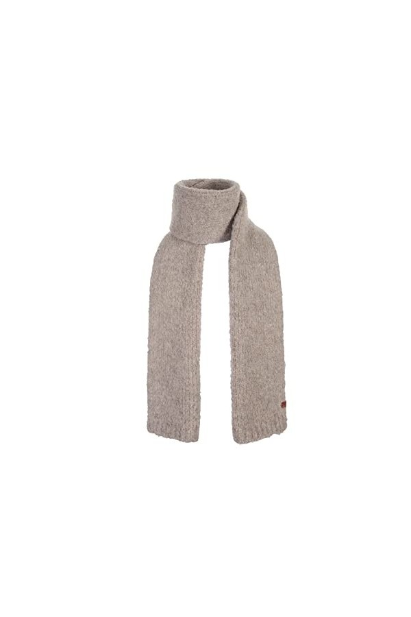 Bickley + Mitchell Knitted Écharpe Tricot Lux Comfy 2161-02-8-12 de la Marque Bikley + Mitchell pour Femme, Sable, Taille Uni
