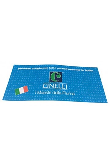 Cinelli Écharpe Unisexe Gris 100% Nylon Doublure 100% Duvet D’ Oie Fabriqué en Italie