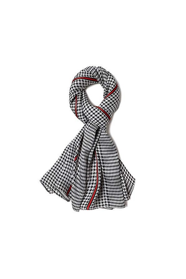 STORY OF SHANGHAI Femme Foulard 100% Soie de Mûrier Coloré Echarpe Léger Elégant Coupe Manuel Meilleur Cadeau pour votre Lady