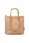 TOM TAILOR Olivia, Shopper pour femme, camel, L, Moderne