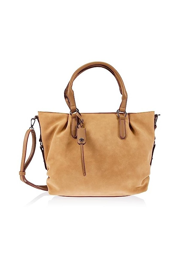 TOM TAILOR Sac à dos Bruna pour femme, camel, L, Moderne