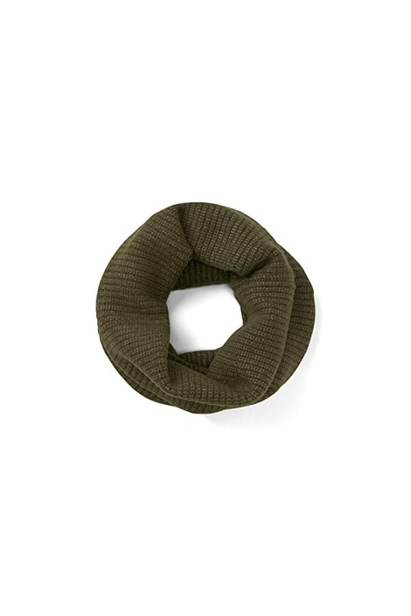 Tom Tailor Écharpe en tricot pour femme - Vert - One Size