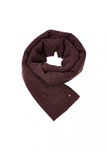 Esprit 992ea1q311 Écharpe Tendance, 600/rouge Bordeaux, Taille Unique Femme