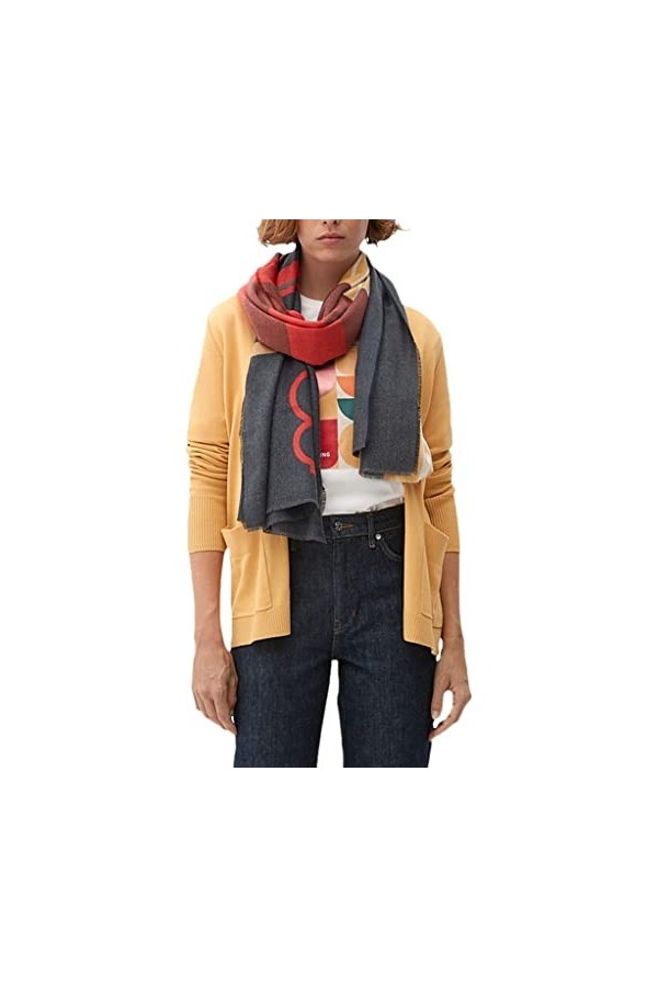 s.Oliver 10.2.17.25.277.2121621 Écharpe, 31G9, 1 Femme