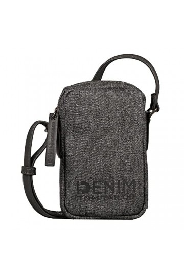 TOM TAILOR Jessy, Poche pour Femme, Gris foncé