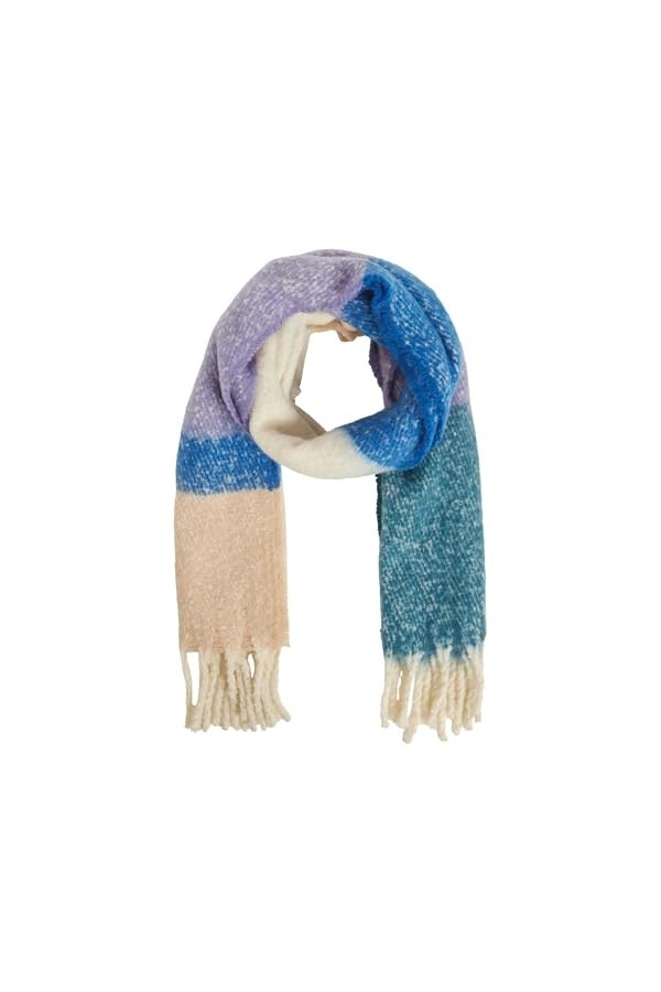 Vila Écharpe pour femme VIOAKLYNN/B/EF, Rouge betterave, taille unique