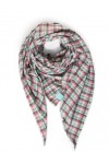 Street One A572155 Foulard Triangulaire à Carreaux, Menthe Polaire, A Femme