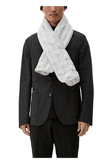 s.Oliver 10.3.11.25.276.2125833 Écharpe, Gris, Taille Unique Homme