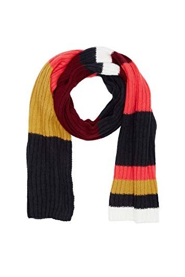 s.Oliver 39.910.91.5450 Echarpe, Rouge Tricot Rouge 32 x 1 , Taille Unique Femme