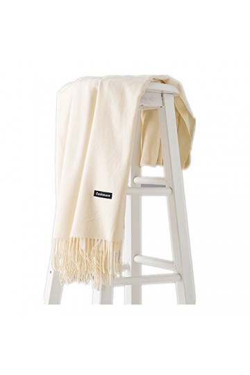 Vedomon Mode Unisexe Souple en Cachemire Écharpes et foulards Pashminas Châles Écharpe pour Femmes Hommes Fringe Long Hiver A