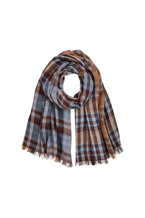 Camel Active Womenswear 3074606V47 Schal, Dusty Light Blue, One Size