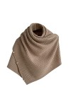 ikasus Femme Hiver Echarpe Ponchos - Chaud Écharpe Pashmina Châle Wrap - Mode Couleur Unie Femmes Couverture Écharpe Cou Écha